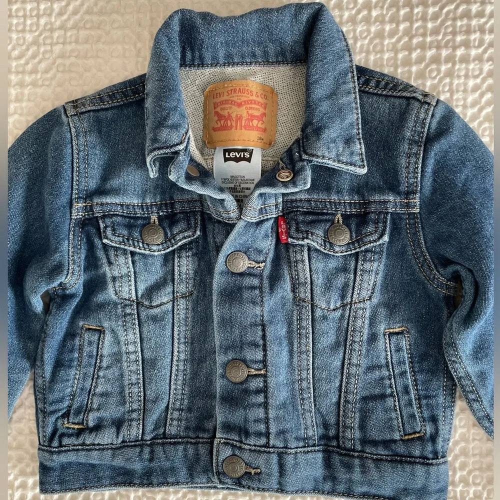 Levi’s Toddler Stretch Denim Trucker Jacket